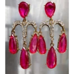 Rustic Radiance Oxidised Necklace Set with Earrings