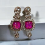 Enchanted Parrot Oxidised Earrings - Handcrafted