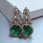 “Trinity Shine Korean Earrings” – Radiance in Every Drop