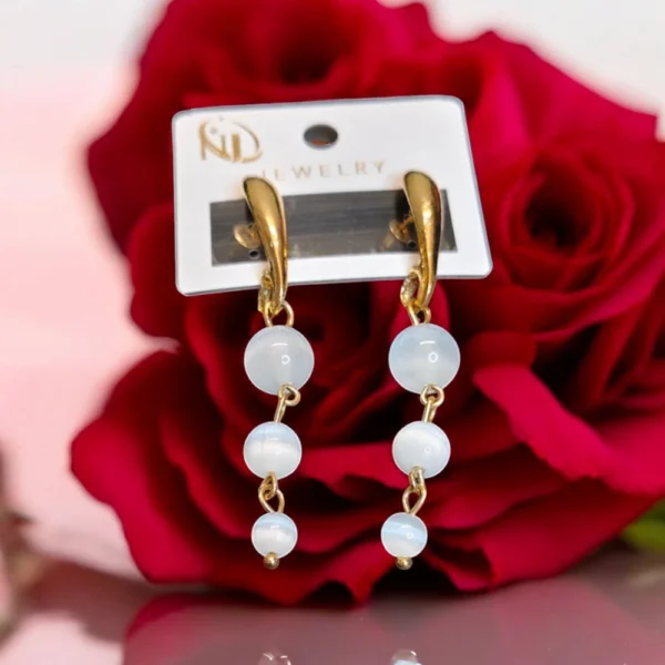 Cherry Bloom Drop Earrings