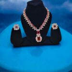 Regal Ruby Radiance Necklace Set