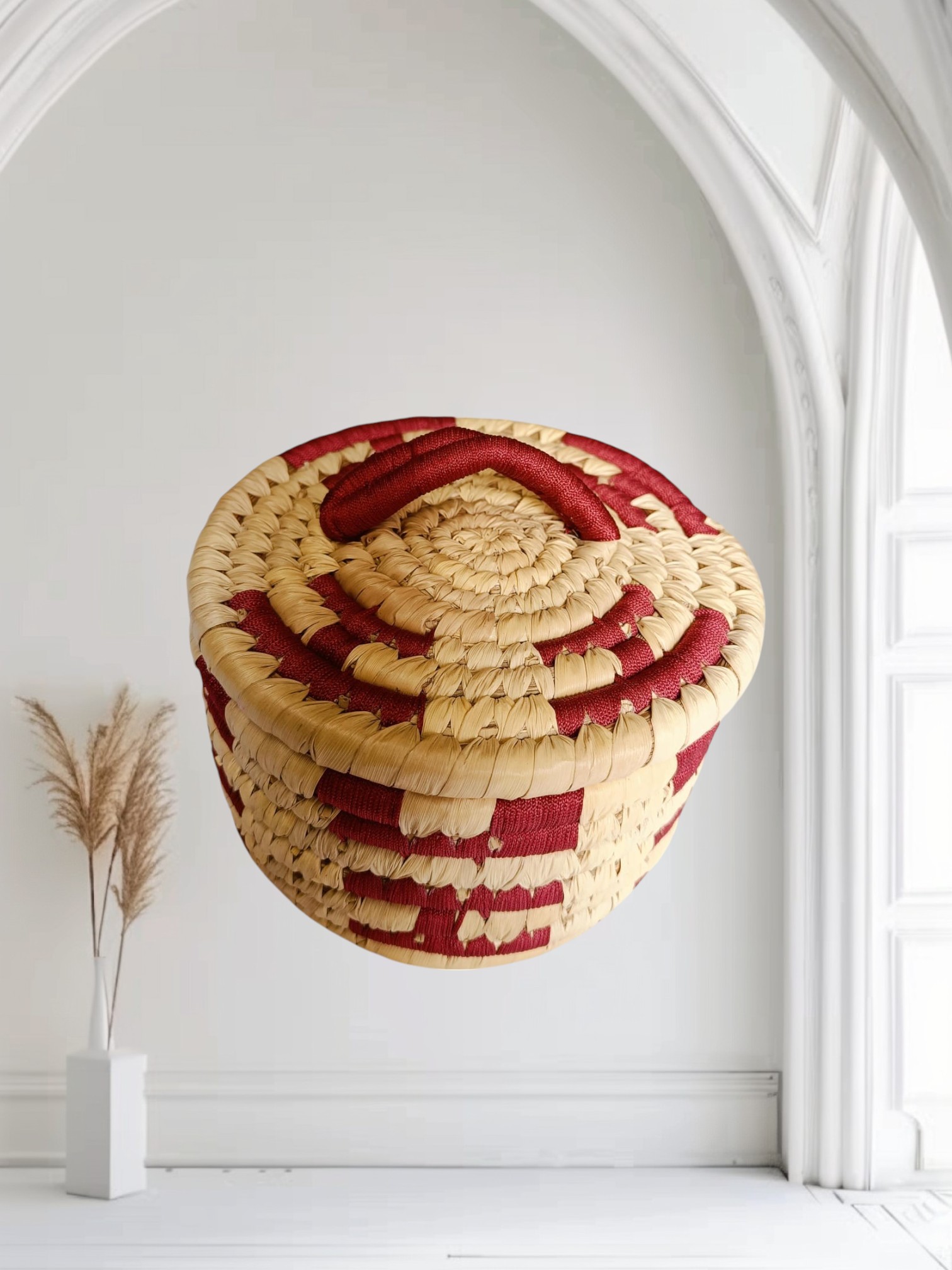 Sabai Grass Jewellery Basket – A Handcrafted Blend of Elegance & Sustainability