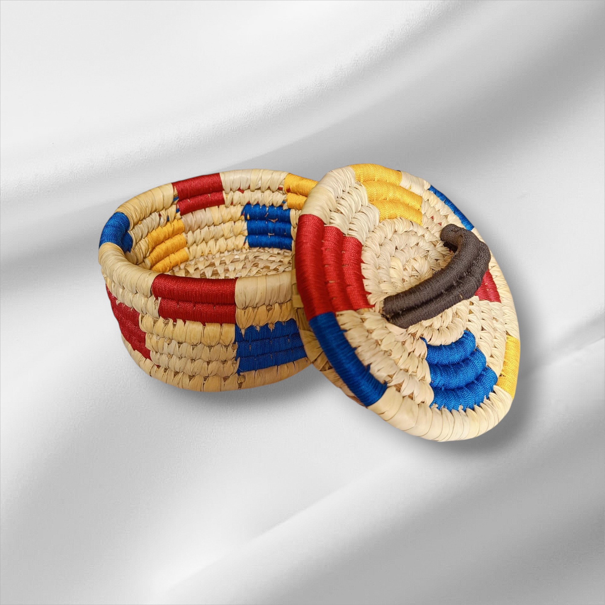 Sabai Grass Jewellery Basket – A Handcrafted Blend of Elegance & Sustainability